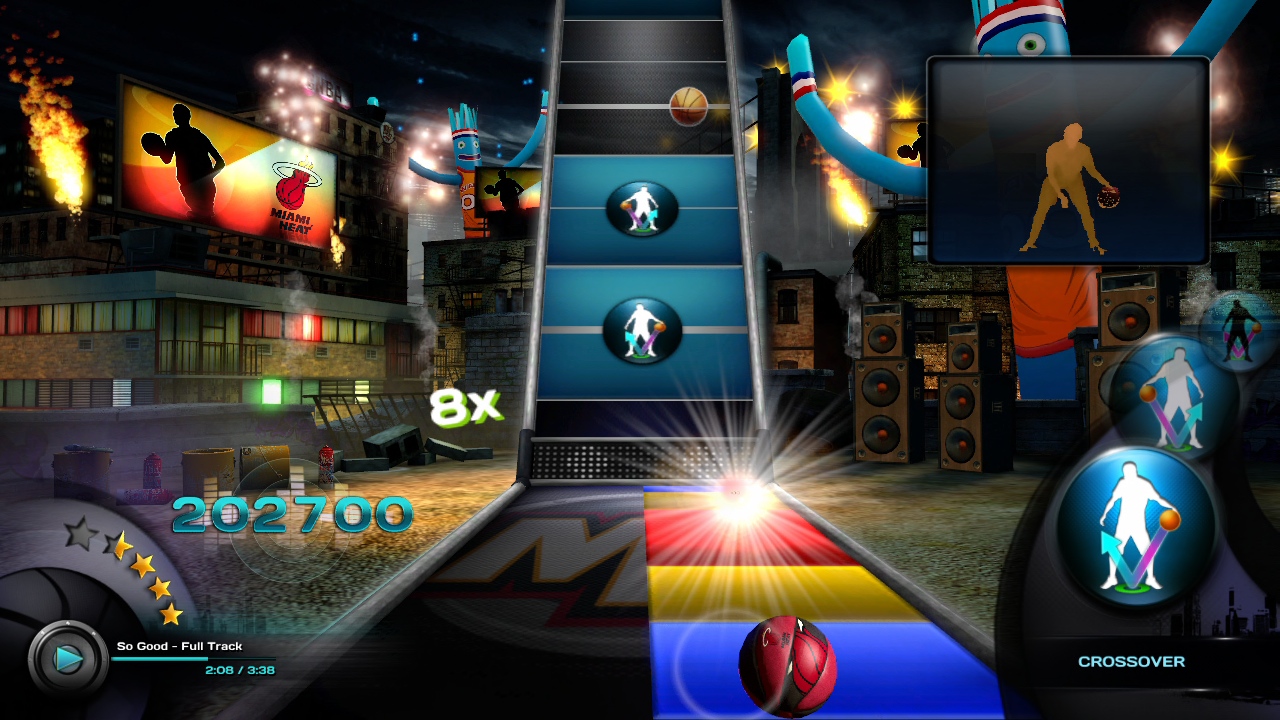 《KINEC：NBA宅篮高手》GOD版XBOX360版 游戏截图 6